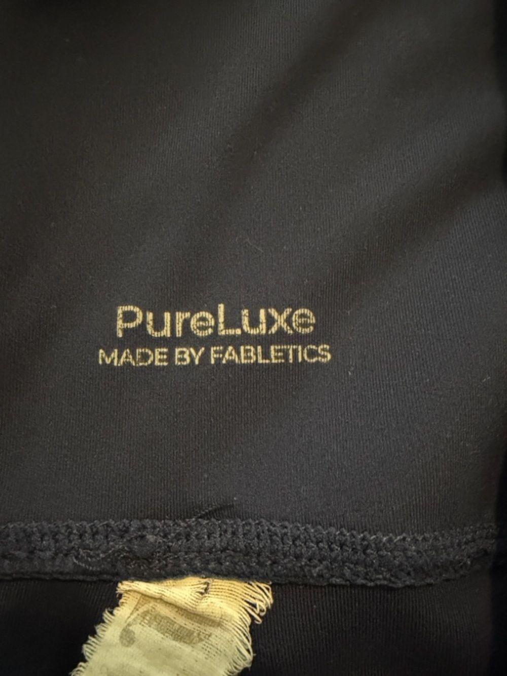 Fabletics Pure Luxe Navy Maternity Leggings size large - Picture 4 of 6